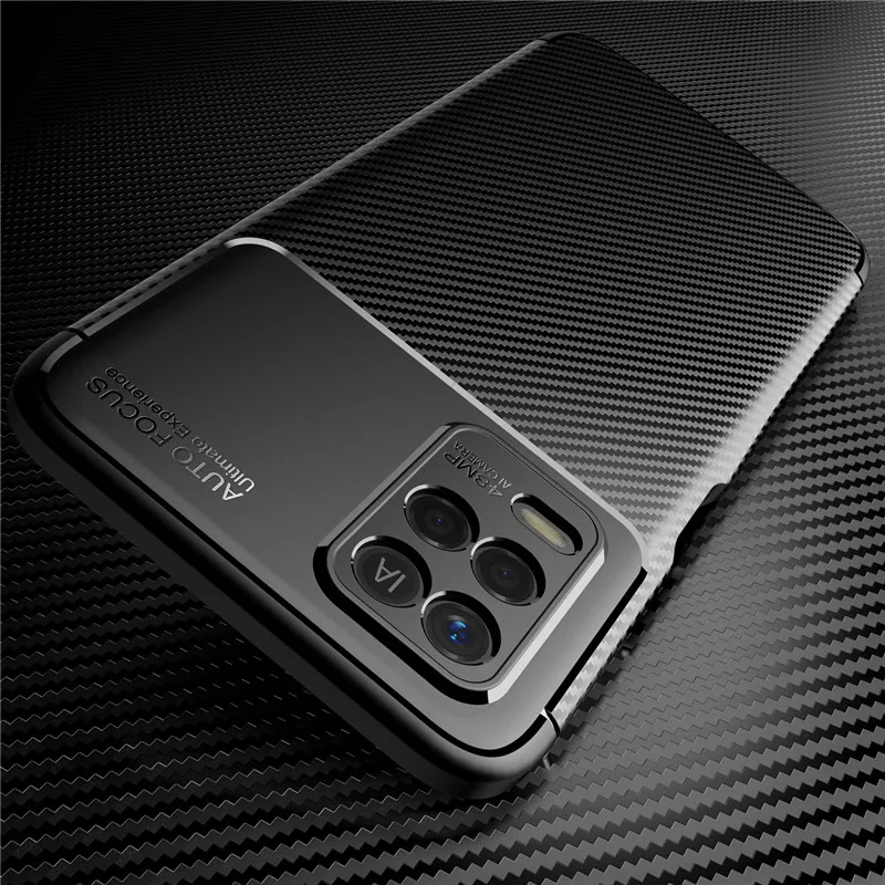 

For Realme Narzo 30 5G Case For Realme Narzo 30 5G Cover Cases Shockproof Silicone TPU Protective Bumper For Realme Narzo 30 5G
