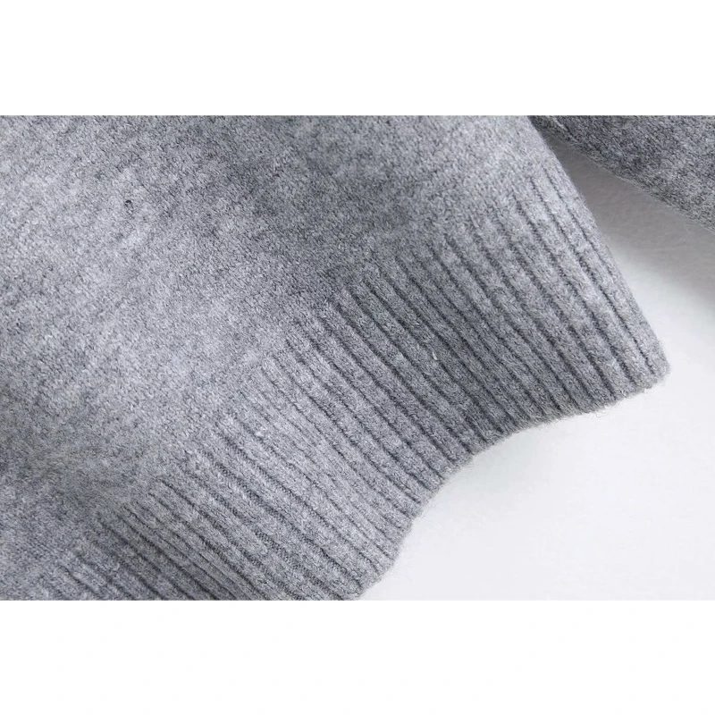 

Turtleneck fashion women sweater 2020 new elegant chic beaded pullover sweater casual street youth women sweater