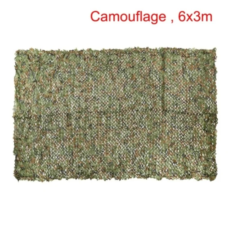 Camouflage 6x3m Походная камуфляжная охотничья Военная камуфляжная сетка лесная армейская тренировочная камуфляжная сетка Чехлы для наблюдения за птицами палатка - Цвет: Camouflage 6x3m