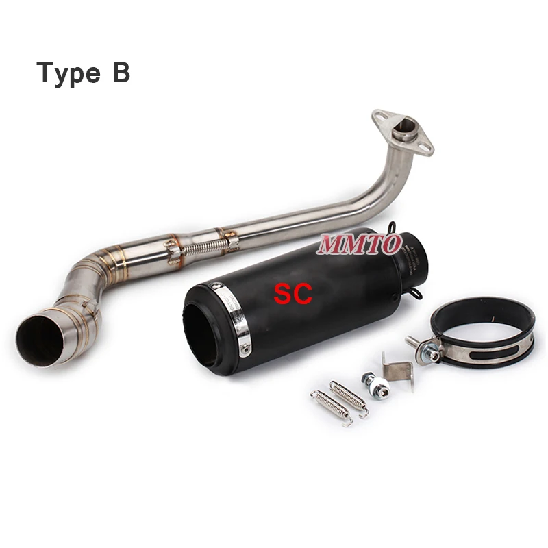 51 мм выхлопная Передняя труба мотоцикла спуск мото модифицированный Мотокросс