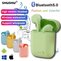 mini 2 earphones bluetooth wireless headphone sport earpieces earbuds for huawei iphone oppo xiaomi tws music headset