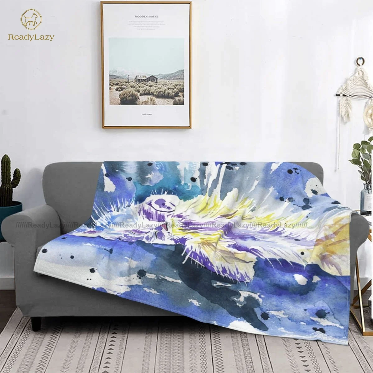 

Maine Coon Blanket Super Soft Fashion Bedspread Funny Fleece Car Blanket