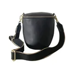 Сумка женская из натуральной кожи, кросс-боди, маленькая