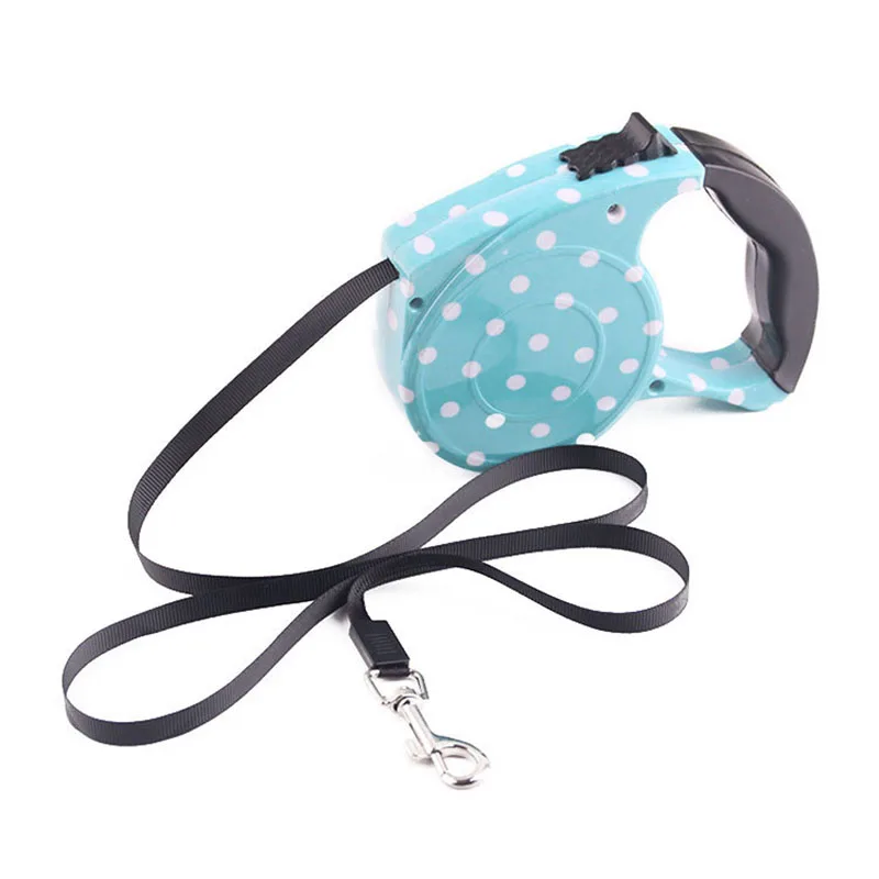 Поводок для ошейника собак автоматический выдвижной поводок щенка канат