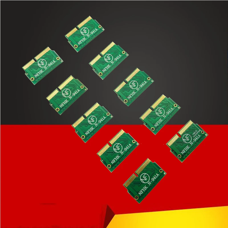 Плата-адаптер NVMe PCIe M.2 M Key M2 SSD для Macbook Air 2013 2014 2015 10 шт. | Компьютеры и офис