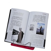bookends portable foldable adjustable bookend stand reading book stand document holder base reading book holder