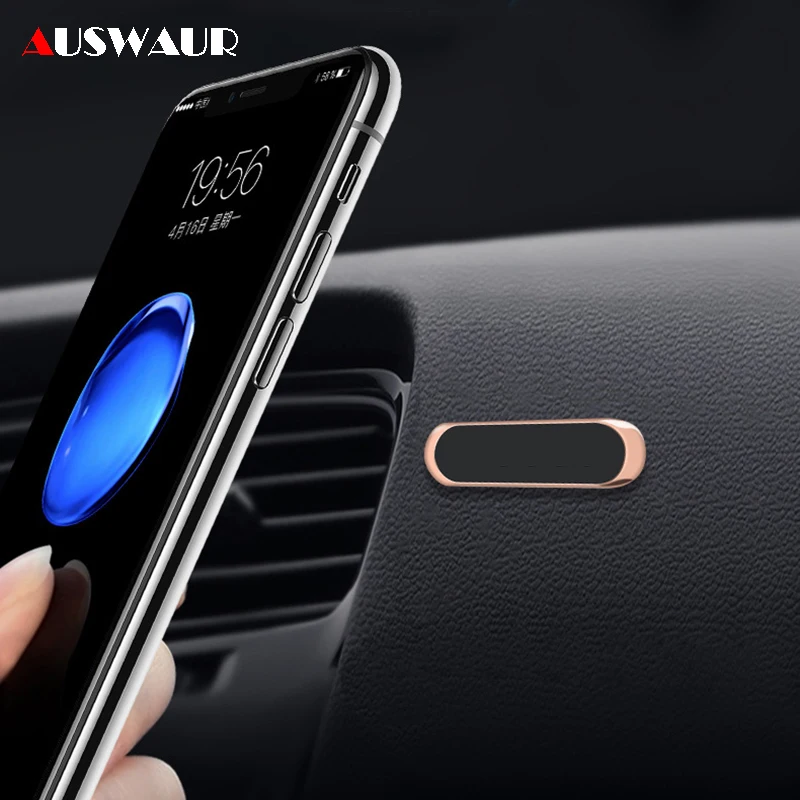 Магнитный держатель для телефона в форме ленты iPhone Huawei Samsung плоский