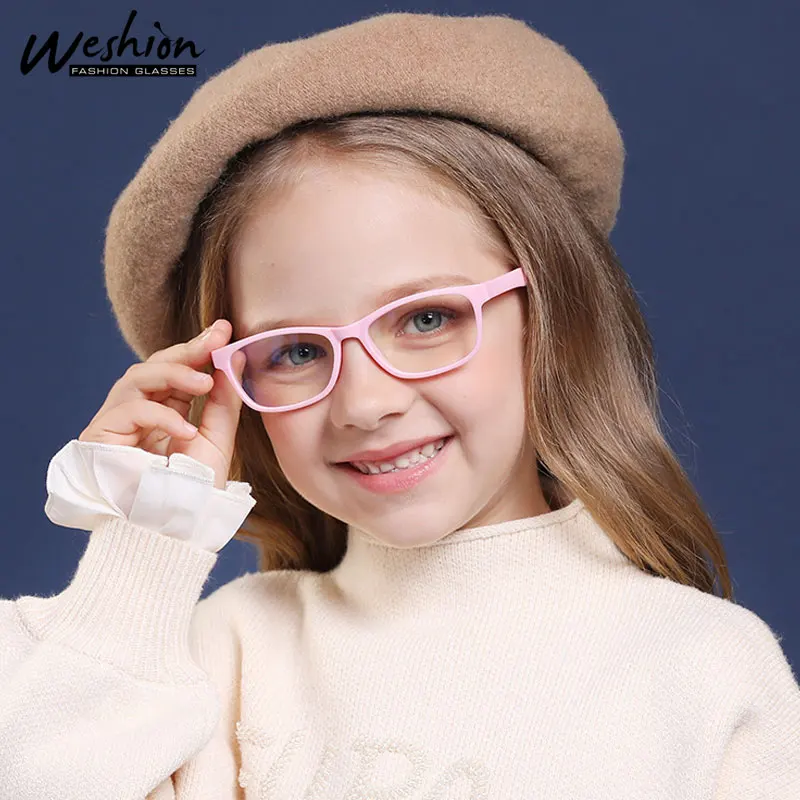 Винтажный синий светильник детские розовые очки оптическая оправа для мальчиков