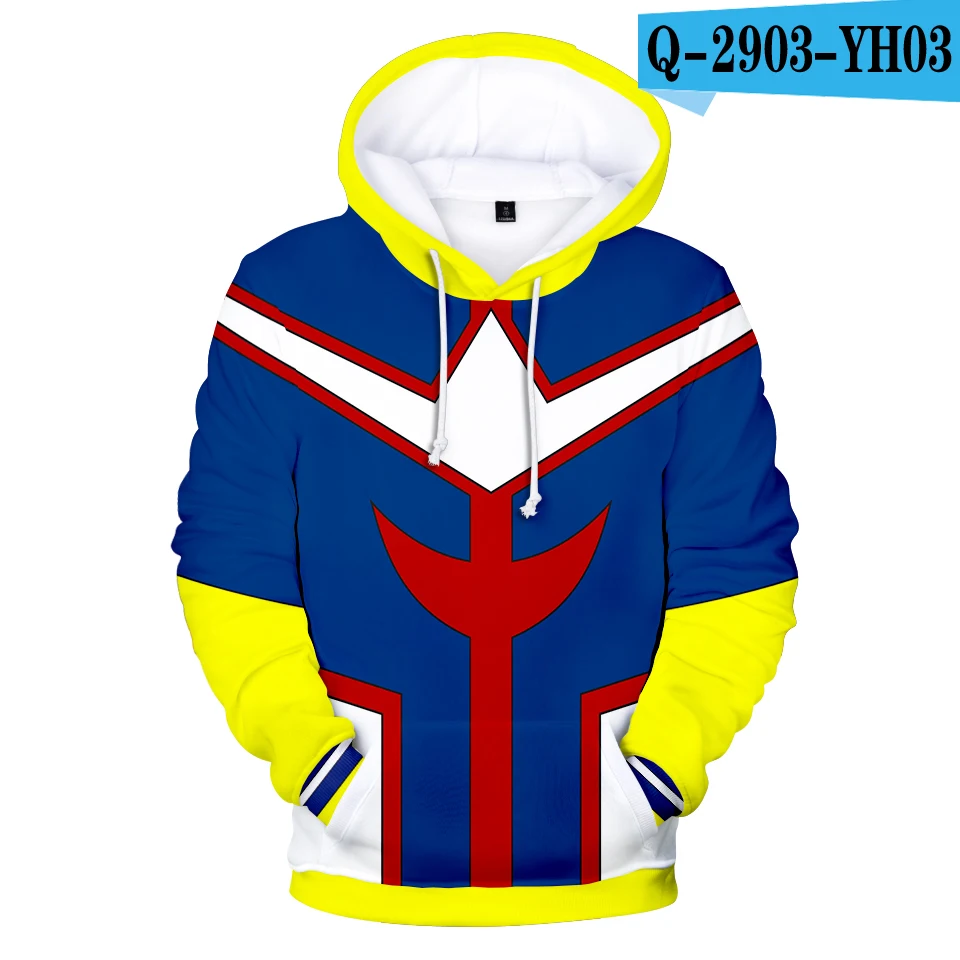 

3D Boku No/My Hero Academia Midoriya Izuku Deku Cosplay Men/Women Sweatshirt Kids Hoodies Boy Girls Jackets Clothes Pullover