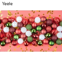 yeele christmas backdrop colorful glitter ball baby birthday party portrait background photocall photography photo studio
