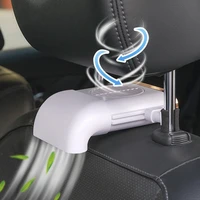 1 3 gears can be adjusted car multifunction seat backrest fan in car cooling fan breathable cooling pad blowing air to cool down
