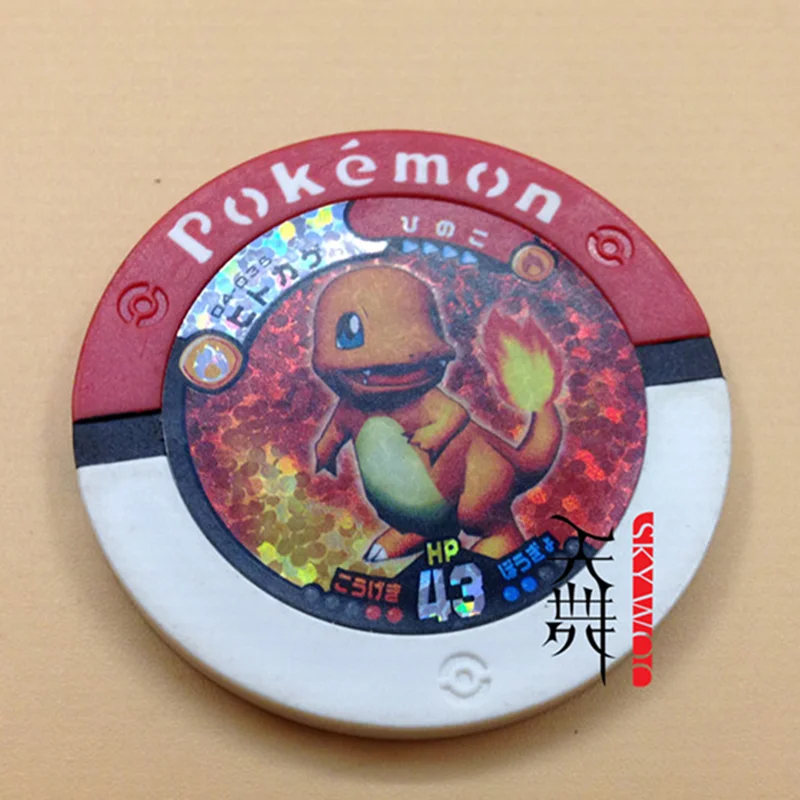 

Takara Tomy Pokemon Anime Figures Cards Battle Game Pokemon Collection Coins Japanese Games Currency Pokemon Coin Gifts for Kids