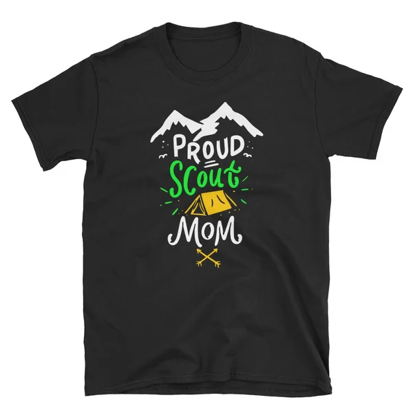 

Scouting T-Shirt Mother Camping Tshirt Scout Leader Gift