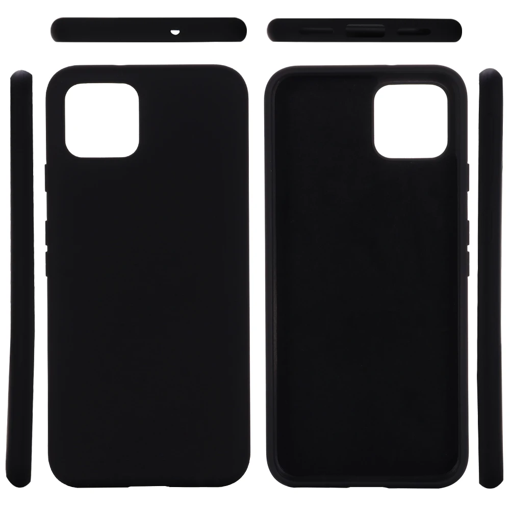 Capa for Google Pixel 4 Case Ultra Thin Pure Soft Liquid Silicon Cover Case for Google Pixel 4XL 4 XL Full Case Shockproof Funda