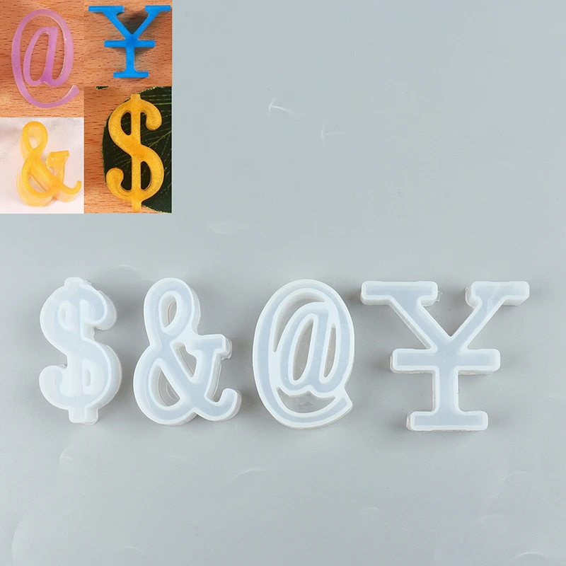 Силиконовая форма для торта в виде символа доллара ￥ @ и юаня | Украшения