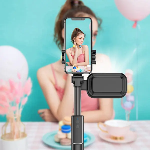 Портативный интегрированный штатив селфи-палка Bluetooth телефон с таймером рычаг