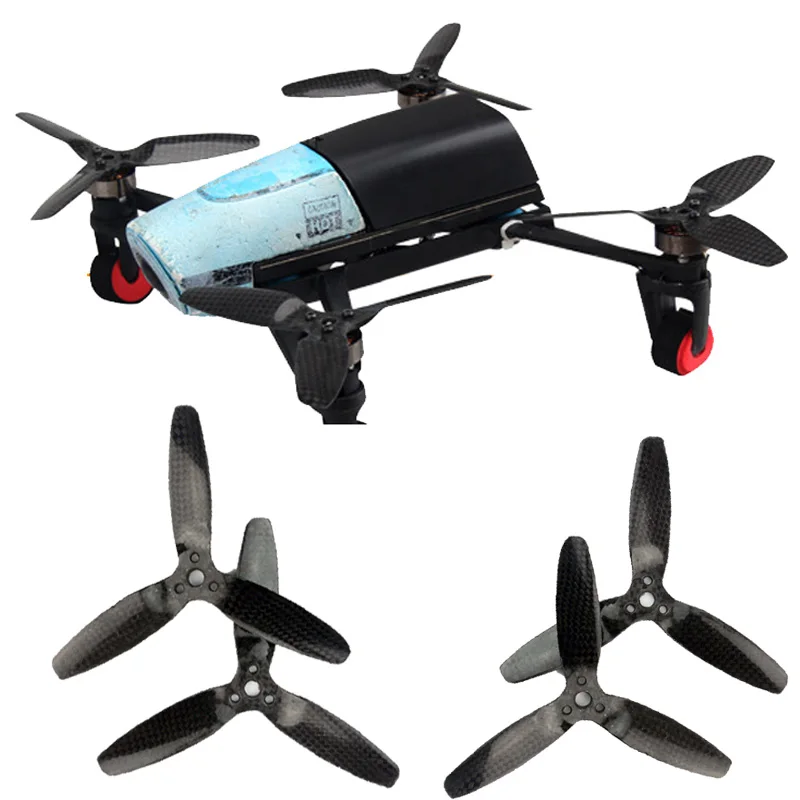 2 пары CW/CCW пропеллерные реквизиты лезвия для Parrot Bebop 3,0 RC Дрон Квадрокоптер беспилотный летательный аппарат аксессуары, запчастей для uav компонент
