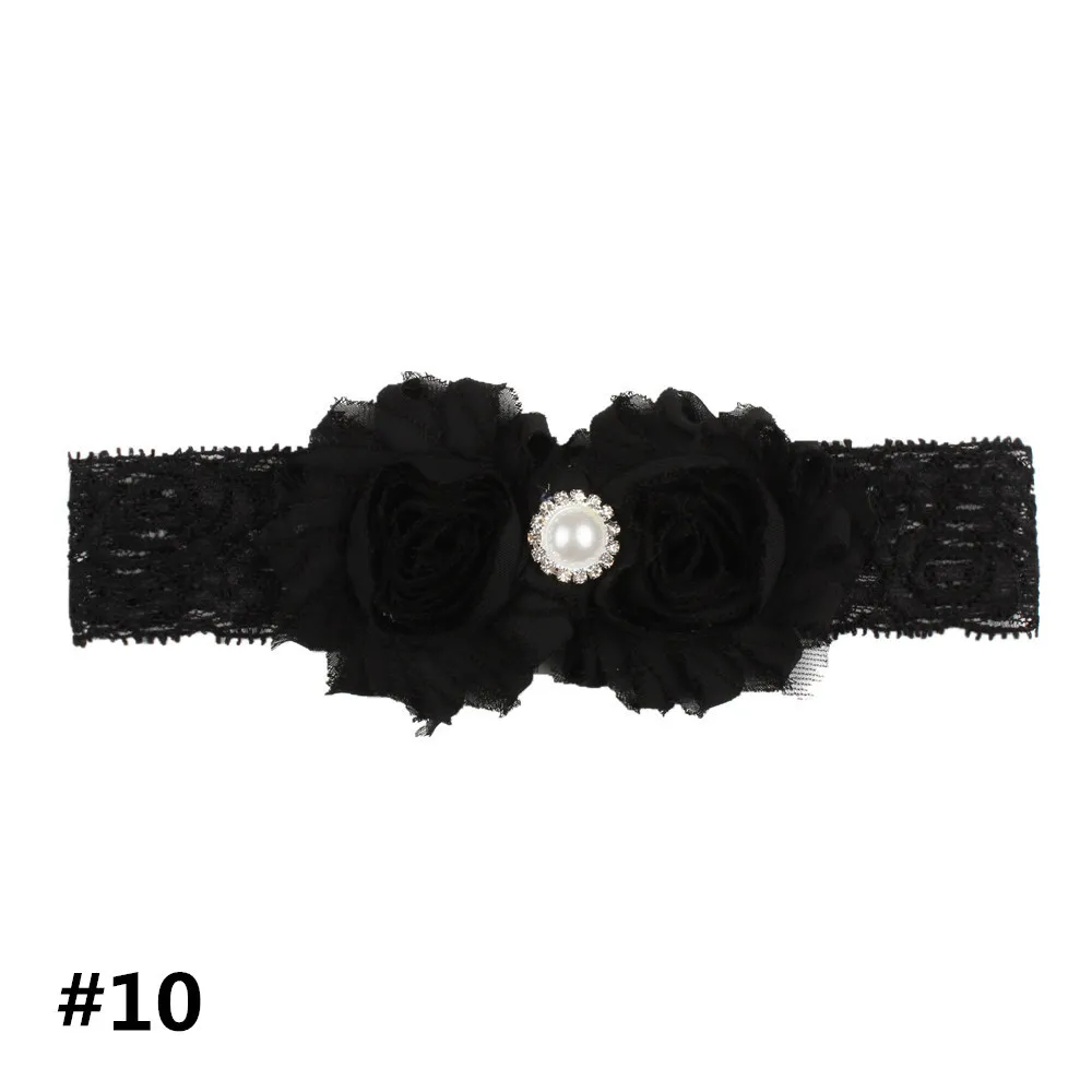 Кружевная повязка на голову для малышей шикарный кружевной головной убор