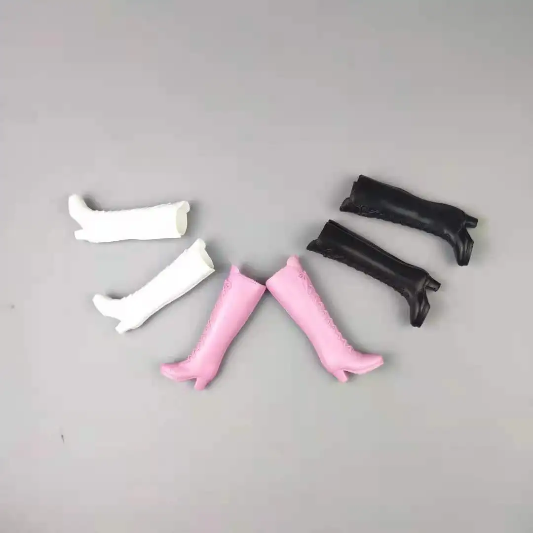 

11.5" Dolls Accessories Boots Princess Doll Shoes For Barbie Shoes High Heel Long Knees Boots For Momoko For 1/6 BJD Doll Toys