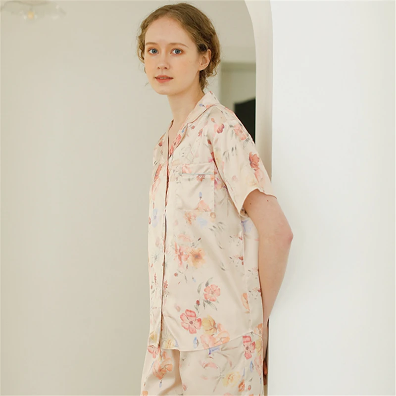 2020 короткие пижамы летние женские сексуальные Mujer Домашняя одежда Комплект для