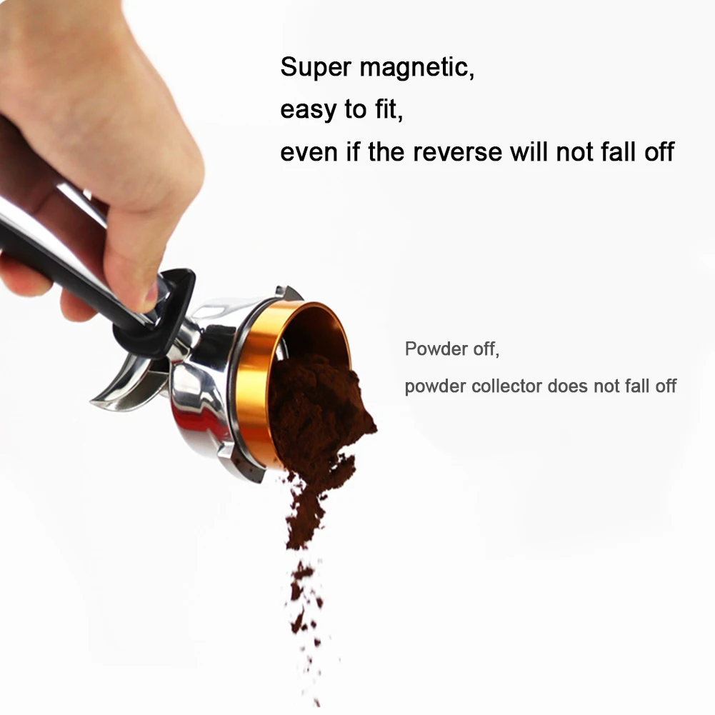 51 мм/54 мм 58 магнитный эспрессо Кофе контейнер для порошка дозатором кольцо