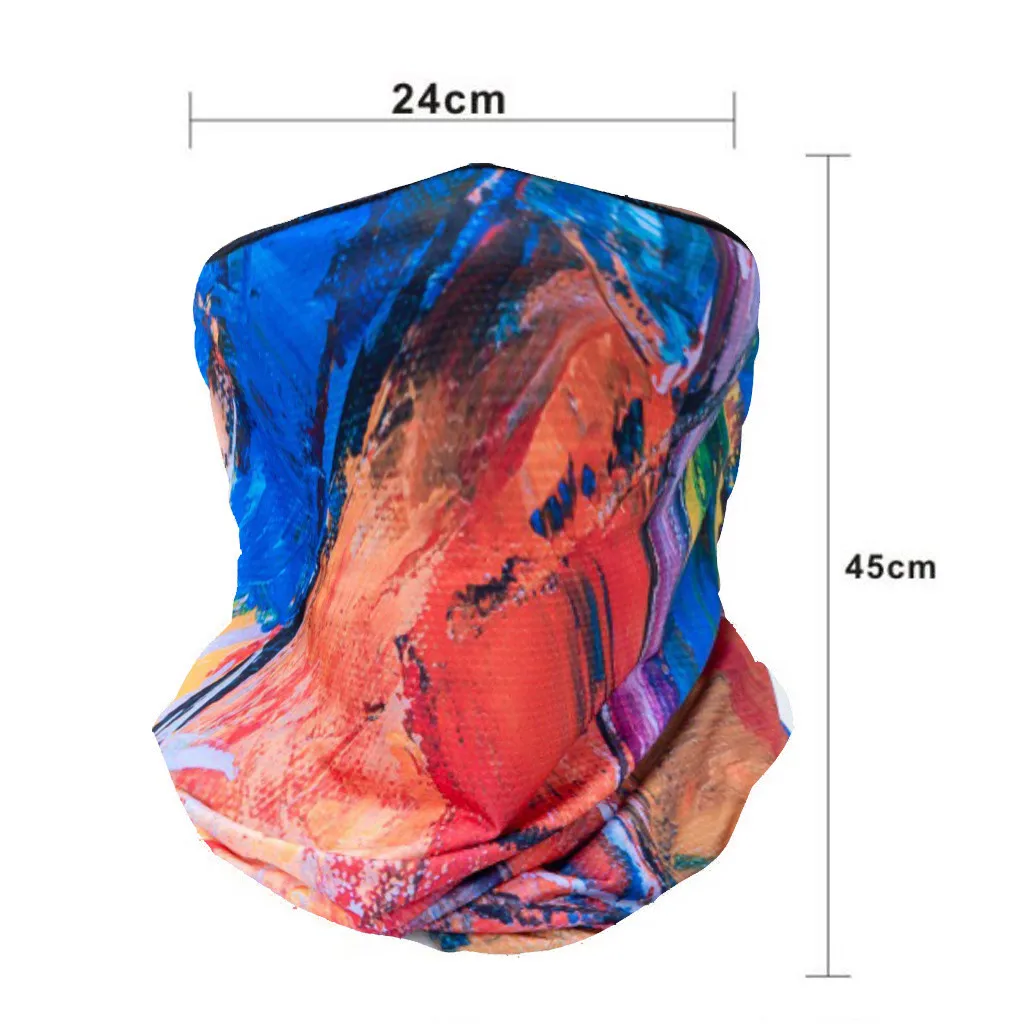 Мотоциклетная защита для шеи лица ветрозащитный Байкерский трубчатый шарф