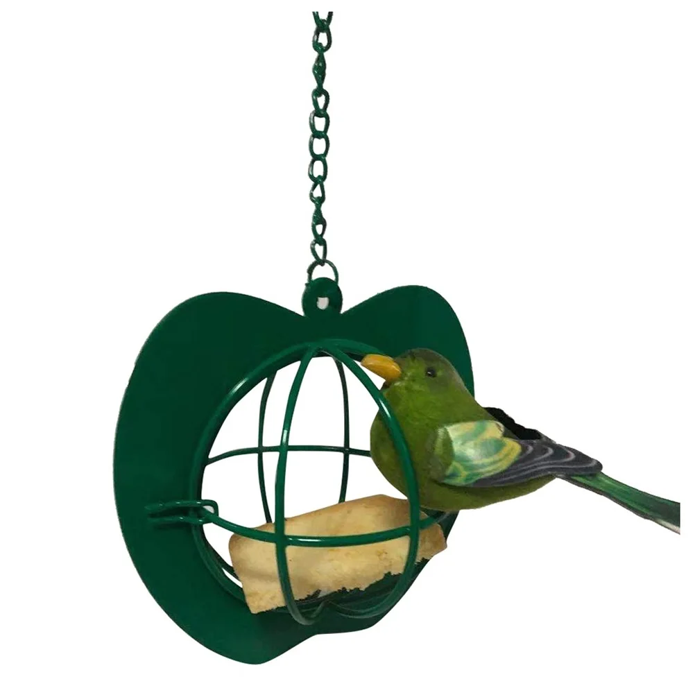 

Hanging Wild Bird Feeder Metal Bird Feeder with Chain Bird Feeding Container Hot Sale