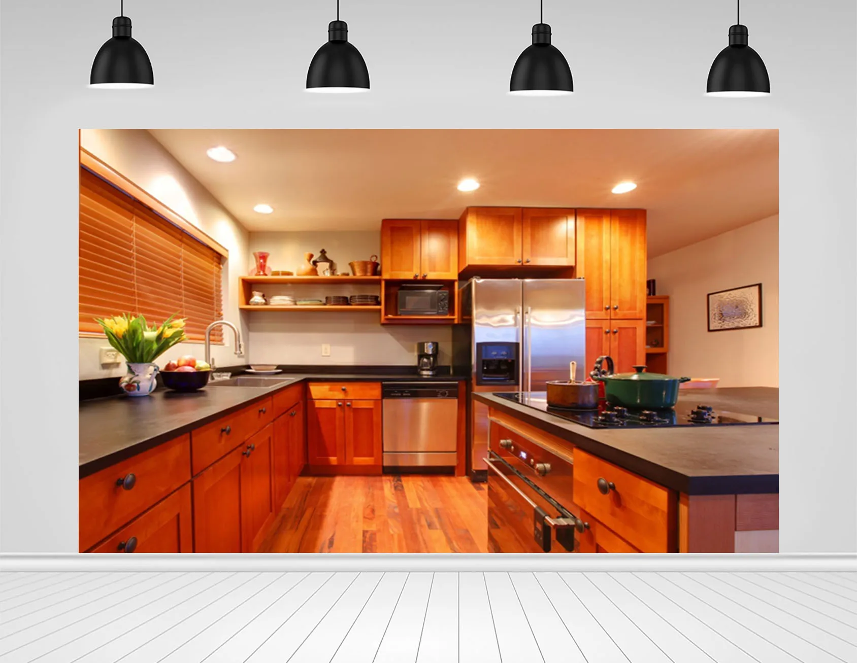 

Scopiso Кухня фотографии фонов внутренние фон для фотосъемки с изображением на день рождения Декорации для фотостудии реквизит