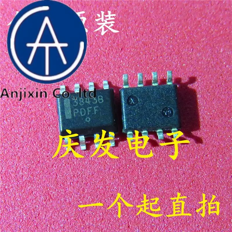 

10 шт., 100% оригинальные новые модели, UC3843B 3843B UC3843BDR SOP-8 UC3843BD1R2G
