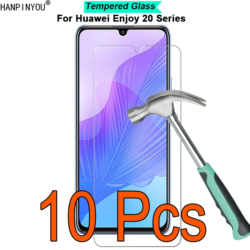 

10 шт./лот для Huawei Enjoy 20 SE Pro Plus / Z 5G с уровнем твердости 9H твердость 2.5D пленка для экрана Закаленное стекло пленка для экрана мобильного телефон...