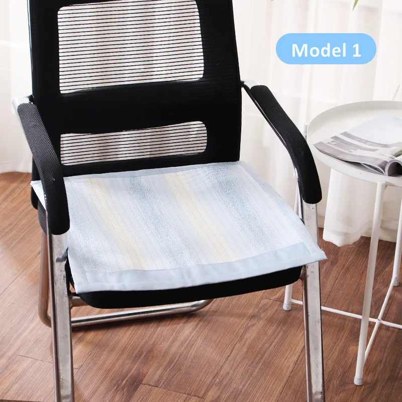 

Summer Breathable Cushion Viscose Fiber Student Summer Cushion Office Ice Silk Chair Cushion Student's Chair Cool Stool Cushion