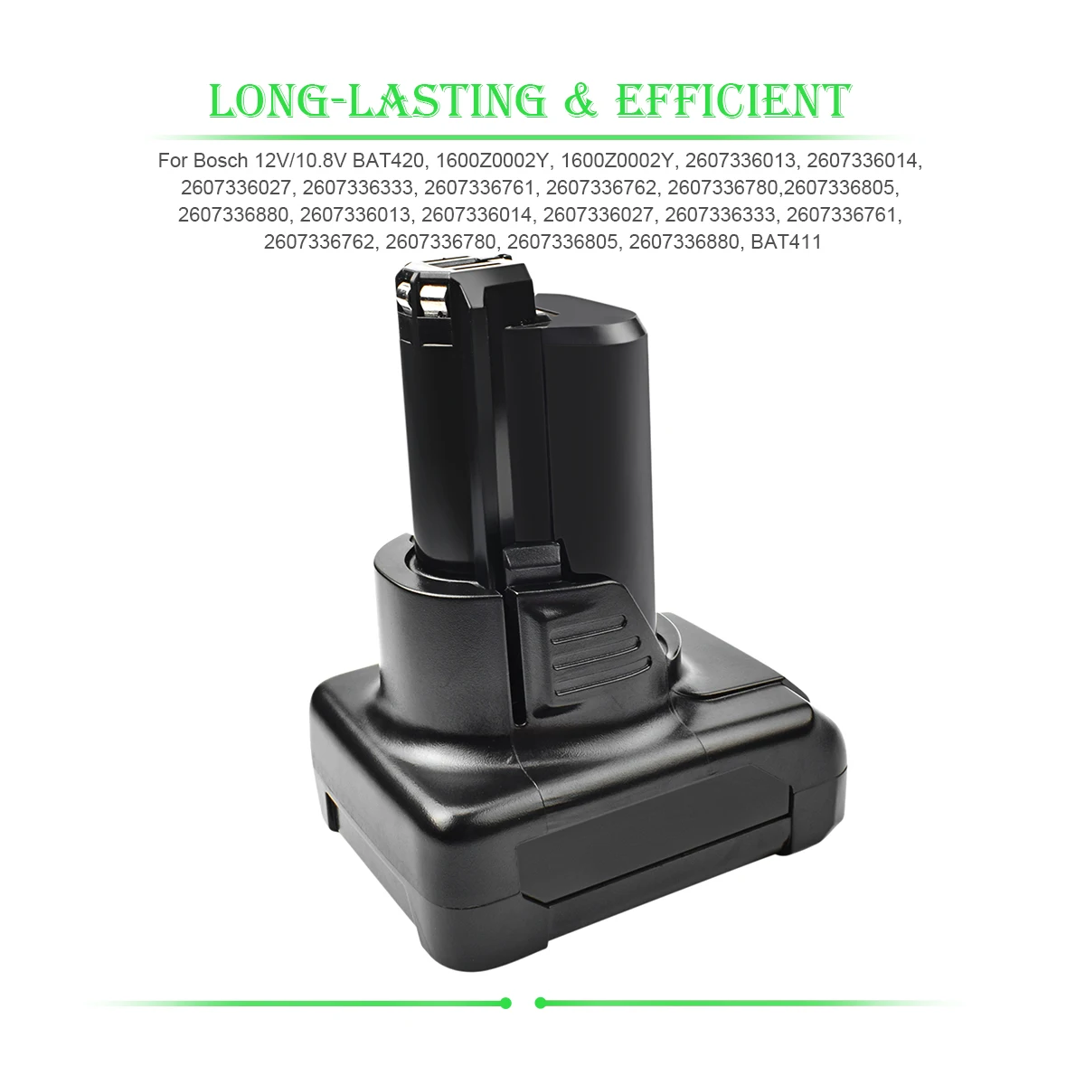 Литий-ионный аккумулятор для Bosch BAT411 BAT420 BAT412A 2607336013 2607336014 2 упаковки | Электроника