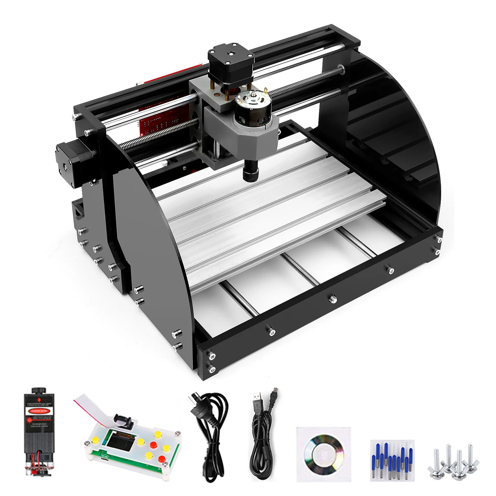 CNC 3018 Pro GRBL управление DIY Мини машина 3 оси Pcb фрезерный станок дерево лазерный