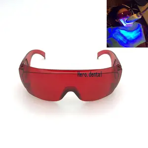 1 шт., защитные очки для стоматологической лаборатории, отбелисветильник, красные