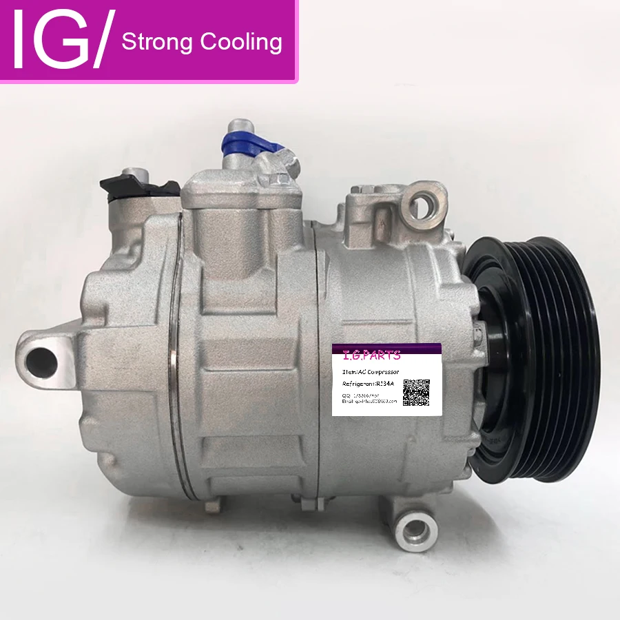 Компрессор переменного тока для Audi A3 Volkswagen CC Tiguan J etta Passat 1K0820859S 1K0820859M 447190 7957
