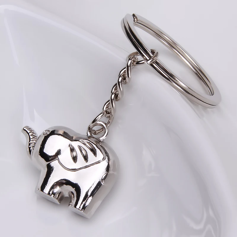 1 шт. модный стиль милый брелок для домашних животных слона и золотой цвет подарок