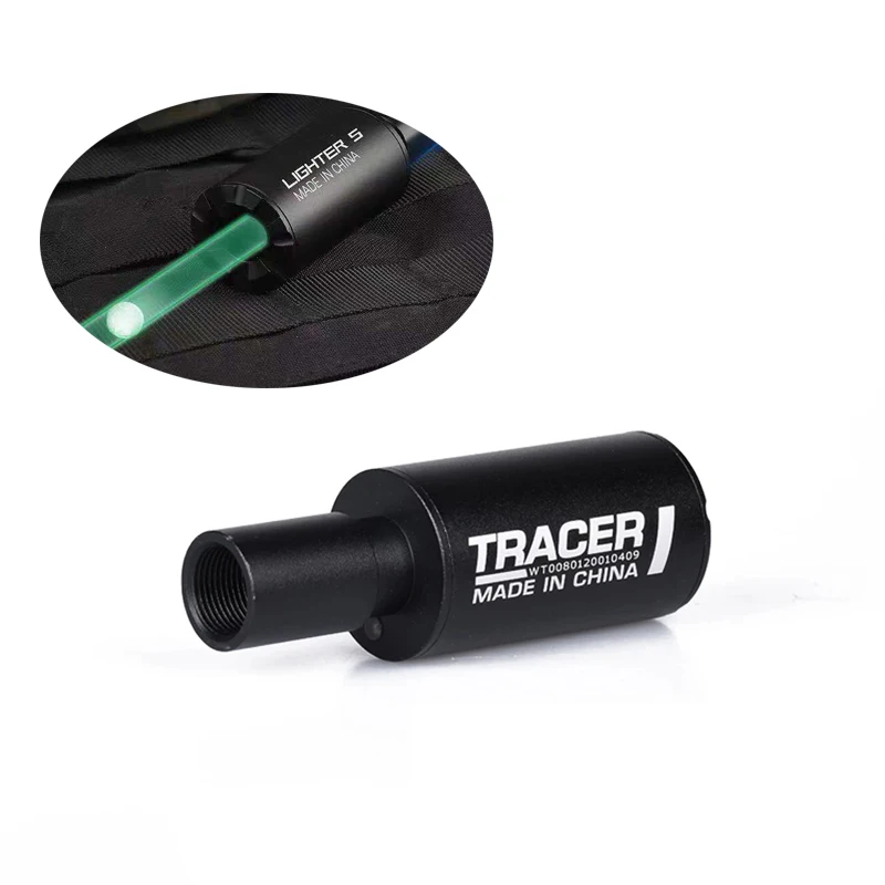 

Airsoft Tracer Lighter S Tracer Unit For 14mm CCW/10mm CW Smallest Lightest Unit Rifle Pistol Auto Tracer Accessories