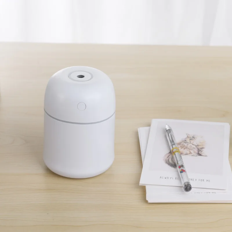 

2020New USB Mini Portable Air Humidifier Ultrasonic Essential Oil Aroma Diffuser Mute LED Light Mist Maker for Home Air Diffuser