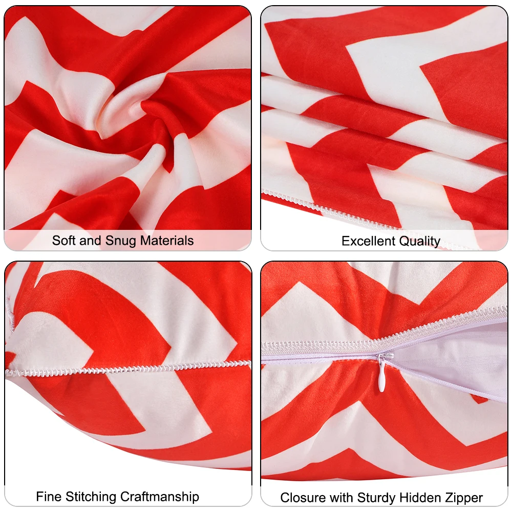 18 &quot* 18&quot стул квадратный пледы Мягкий Чехол на подушку в полоску шаблон