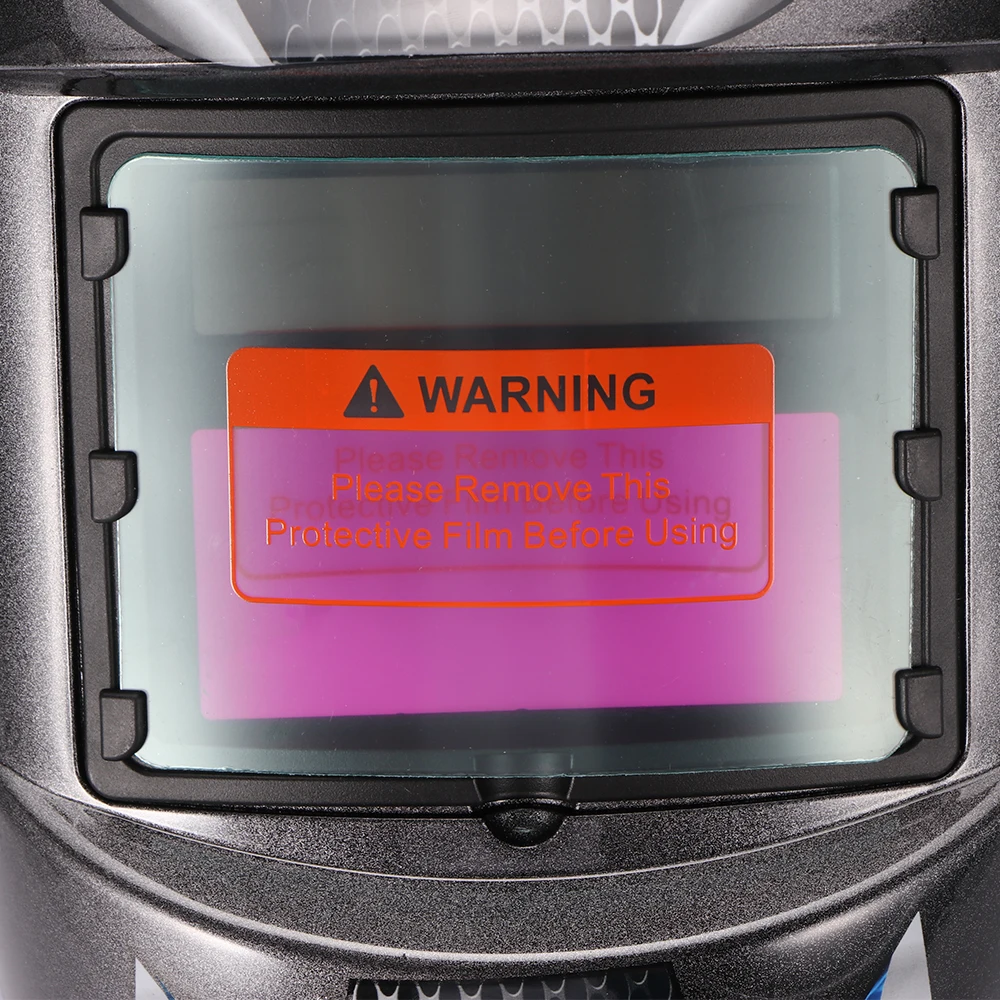 Автоматический сварочный шлем плоский откидной с креплением на голову со