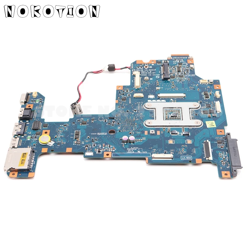 NOKOTION K000103760 NALAA LA-6041P основная плата для Toshiba Satellite L670 L675 материнская плата для ноутбука DDR3 HM55 Бесплатный процессор