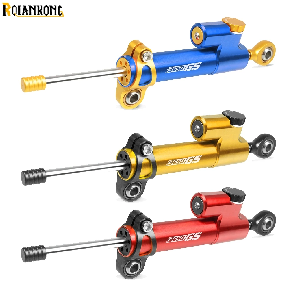 

Motorcycle Reversed Safety Control Steering Stabilizer Damper FOR BMW F650GS 2008-2012 F650GS 2000-2005 F650GS all years