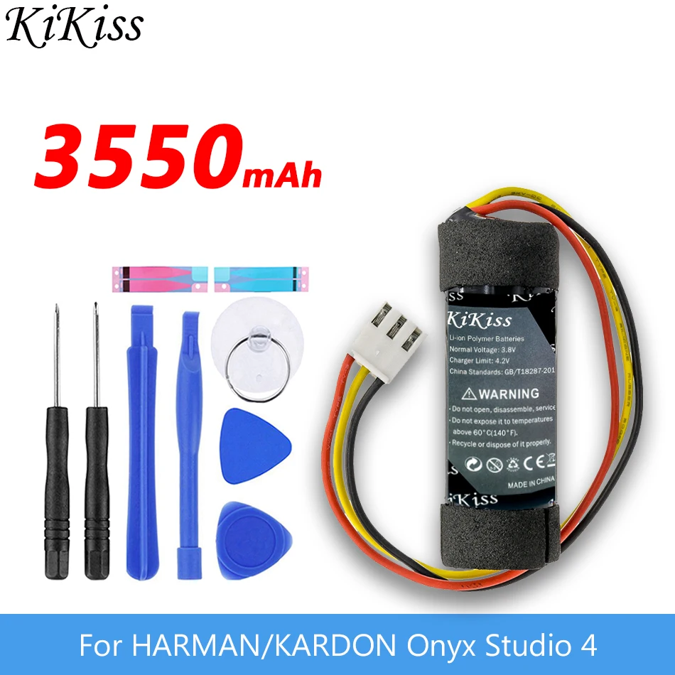 

KiKiss 3550mAh Replacement Battery ICR22650 for HARMAN/KARDON Onyx studio 4 Batterie Bateria