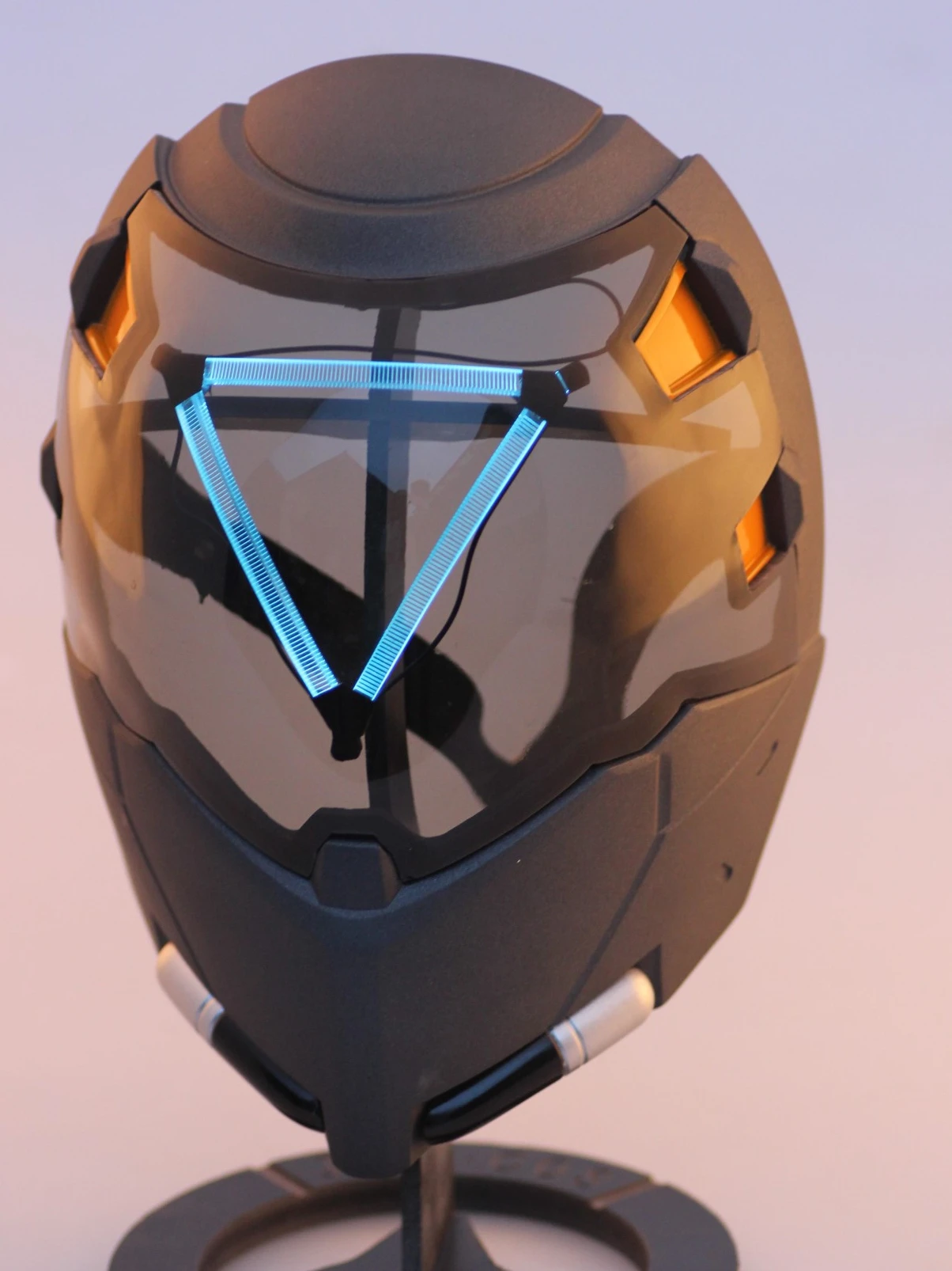 Высококачественная маска для косплея игры Overwatch Ana Amari со светодиодной подсветкой