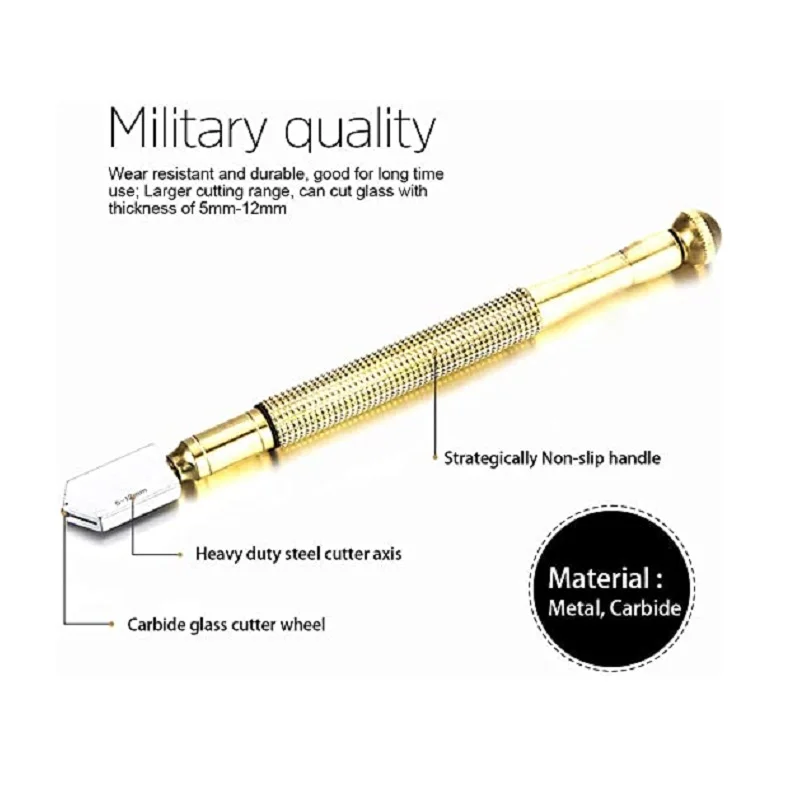 Алмазный Стеклорез Профессиональный портативный диск лезвие противоскользящая