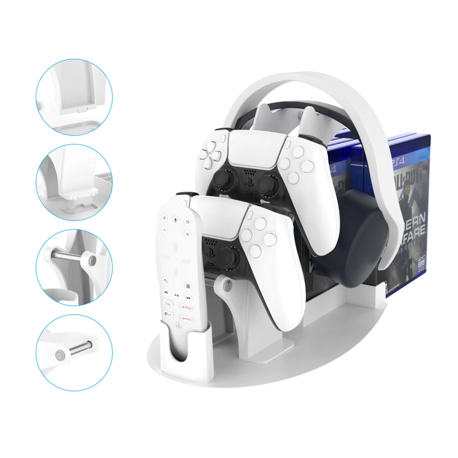 Фото Подставка для игрового контроллера PS5/PS4/Xbox/NSPRO Электроника Подставка для игрового контроллера PS5/PS4/Xbox/NSPRO Электроника