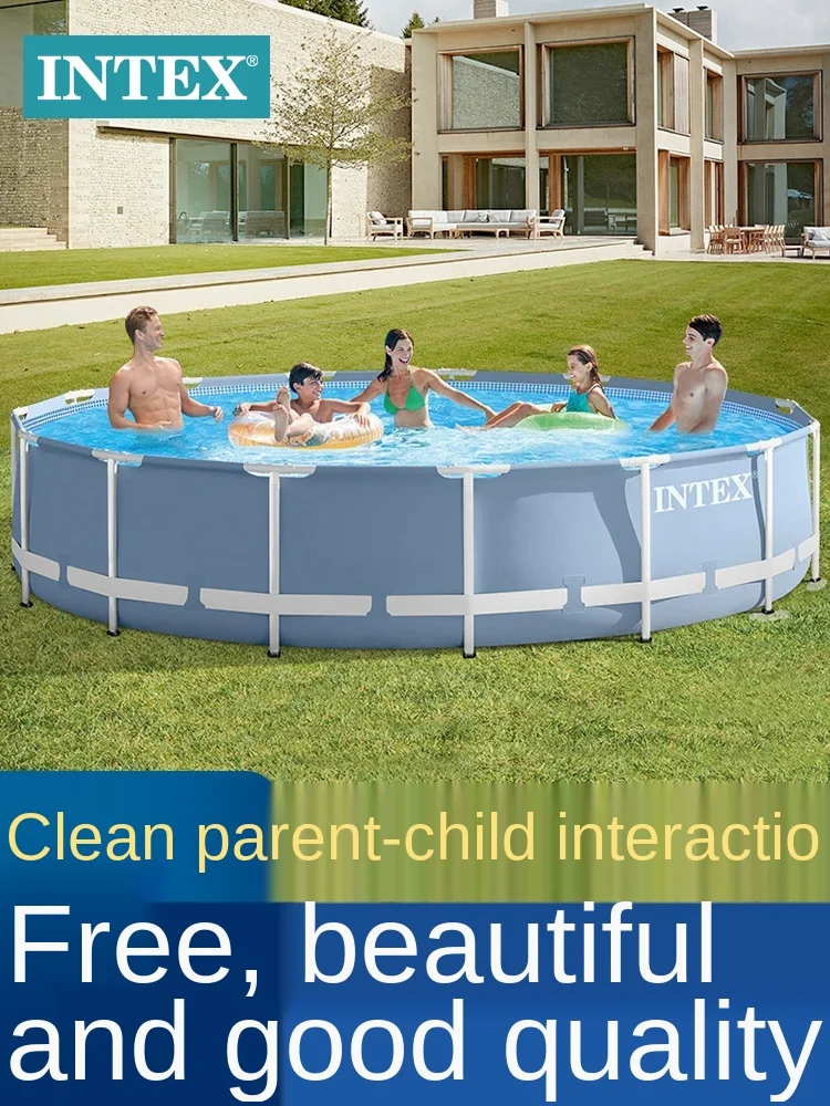 TTINTEX-Piscina grande de verano para ni&ntilde;os, piscina gruesa para exteriores-4