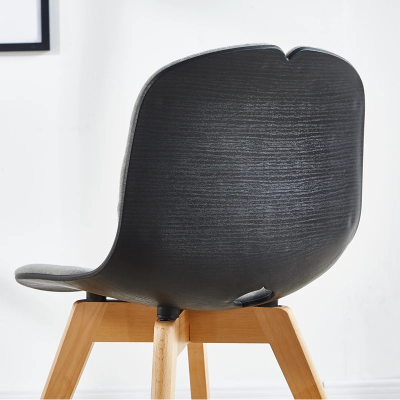 Скандинавские твердые деревянные пластиковые стулья для ресторанов китайские