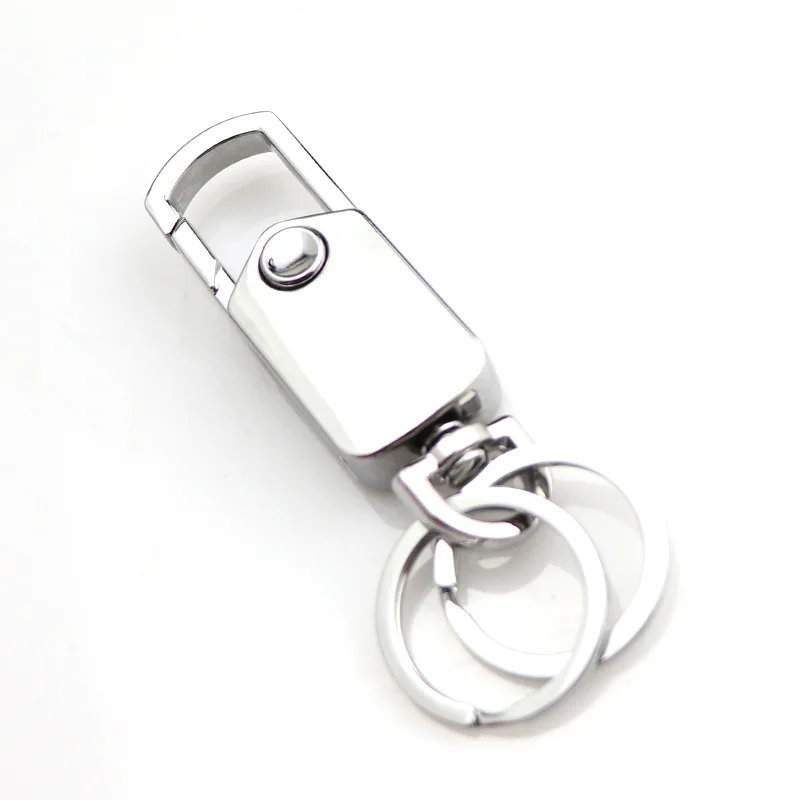 

High-End Car Keychain Men's Waist Key Ring Pendant Auto Decoration For Opel Astra H Peugeot 206 307 Subaru Forester Volkswagen