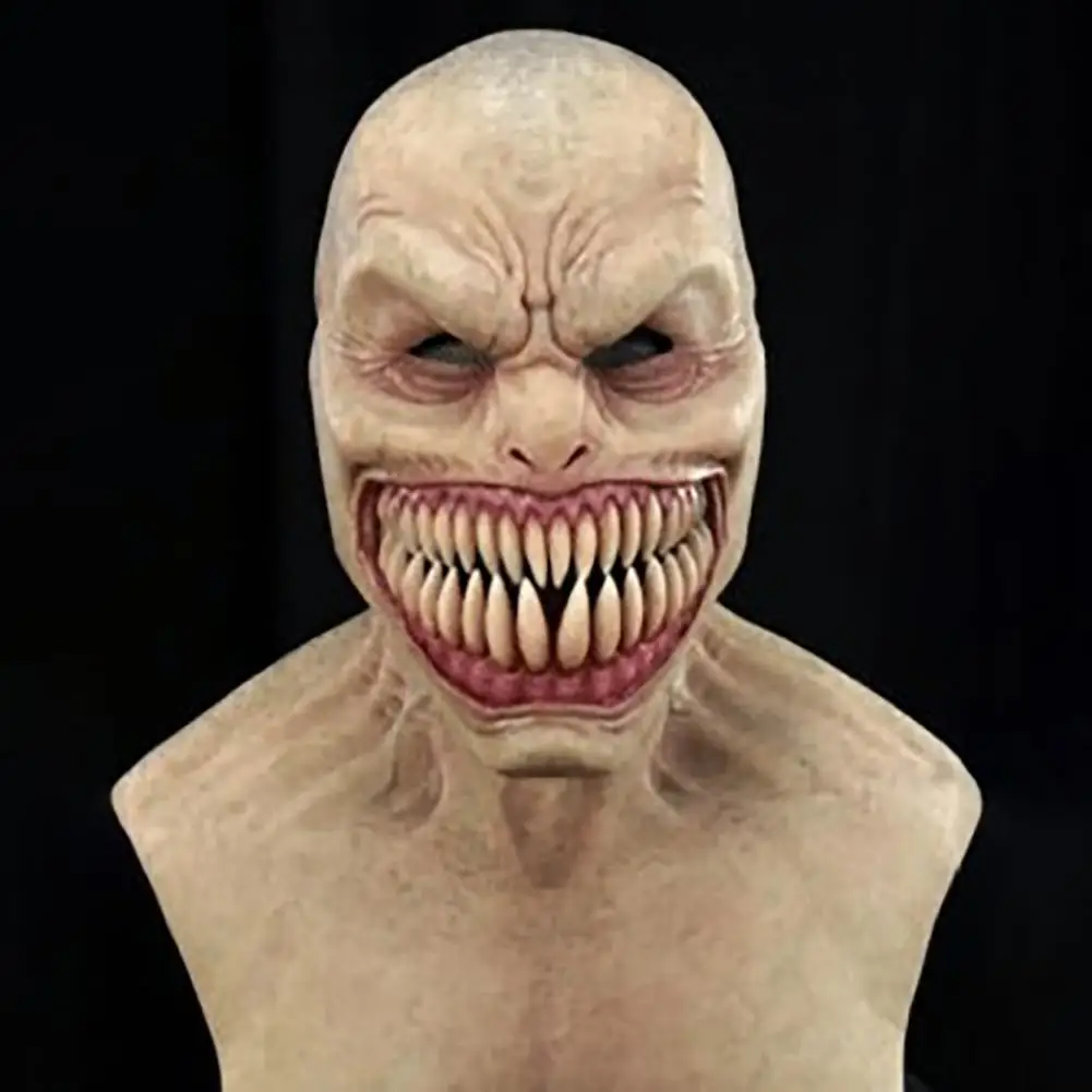 

Realistic Waterproof Stage Performance Halloween Face Cover for Outdoor